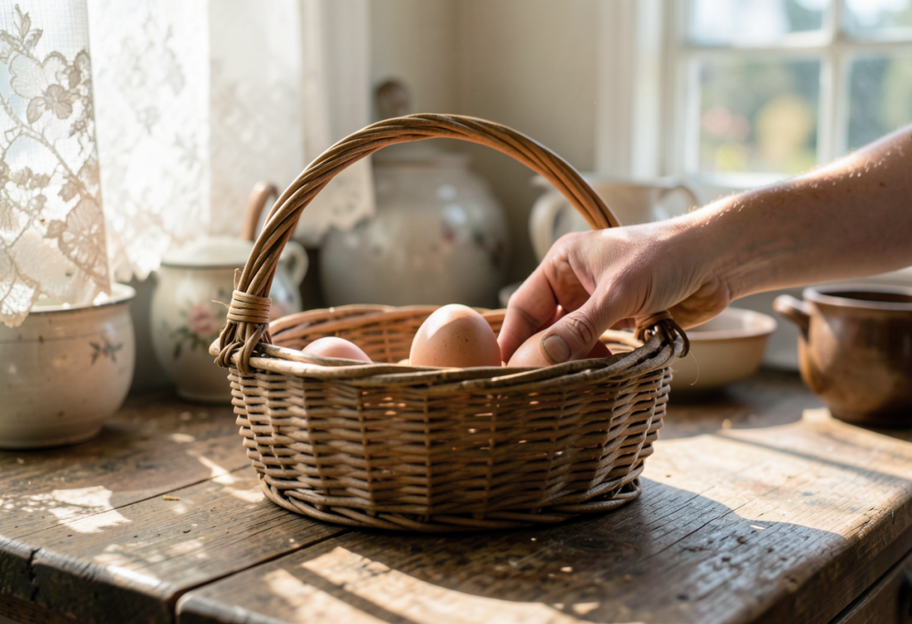 Choosing the Perfect Vintage Egg Collecting Basket